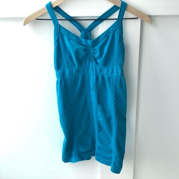 Zella Teal Tank - Size Small - Picture 1 of 4
